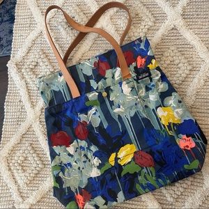 Kate Spade SATURDAY floral painting canvas bag